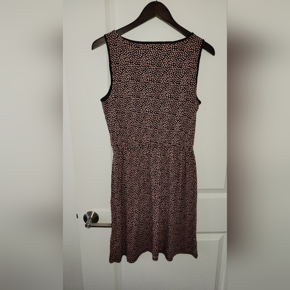 Black and Pink Patterned Dress